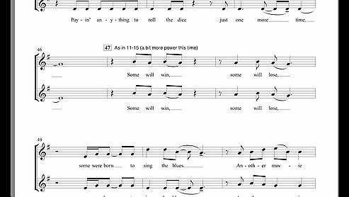 Don't Stop Believing Lead Sheet Video